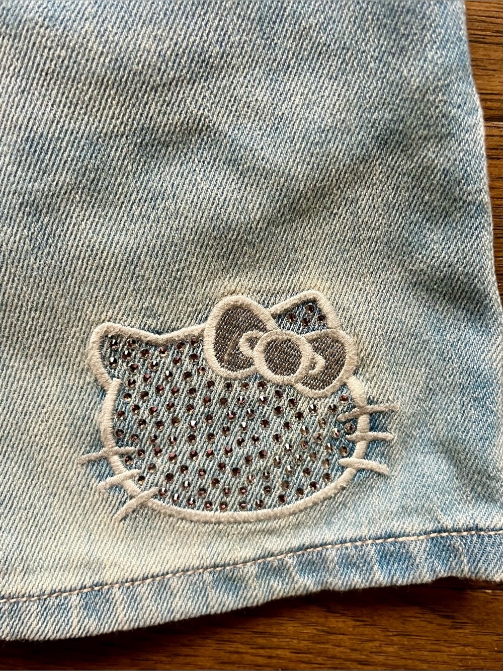 Hello Kitty x The Children’s Place Denim Shorts Girls Size 10 NWOT